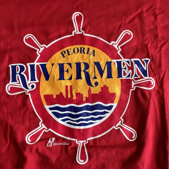 PEORIA RIVERMEN VINTAGE T-Shirt - Picture 4 of 4